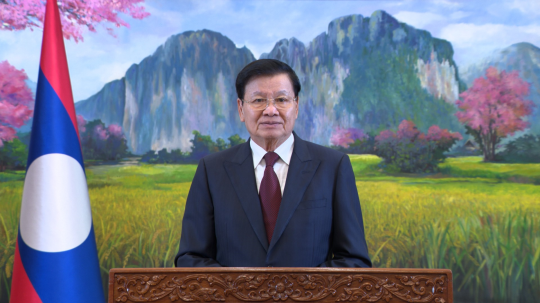 New Year Greeting from General-Secretary of the Lao People’s Revolutionary Party and President of the Lao People’s Democratic Republic Thongloun Sisoulith
